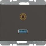 Berker USB/3,5mm Audio        3315397006 