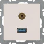 Berker USB/3,5mm Audio        3315396089 