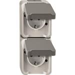 Merten SCHUKO-Doppel-Steck- MEG2329-8029 