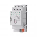 Zennio ZIORQ8V2 RailQUAD KNX Modul 8A/D 