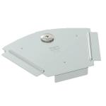 OBO RBD 45 100 DD Deckel f.45°-Bogen 