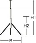 Sonlux Stativ Standard,     95-0170-0001 