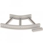 Flachbogen 45  halogenfrei grau 85x600 R 
