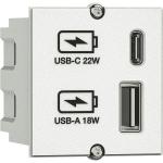 Bachmann USB A/C 22W Charger CM 917.2271 