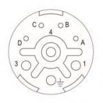 Weidmüller SAI-M23-BE-L-4/4 Kabel 