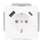 BJ SCHUKO -/USB-A+C    20 EUCB2USBAC-884 