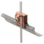OBO RK-FIX CU Rinnenklemme m.Feder 2x8mm 