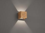 Trio LED-Wandleuchte BRAD/Holz 223710130 