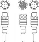 Leuze K-YPB     K-YPB M12A-5m-M12A-S-PUR 