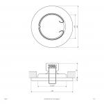 EVN Einbauleuchte plan starr      513001 