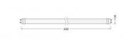 LEDV LED Tube EM Value 4,8W/840 (15W) 