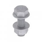 Unex Schraube DIN 6921 mit Muttern M8X25 