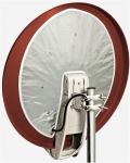 Fuba DAH 850 R Satellitenantenne rot 