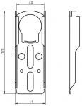 Rademacher 4020 Gegenlager 