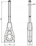 Rademacher GGK 539-13 Öse f.Handkurbel 