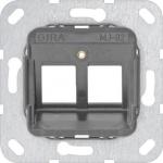 GIRA 560200 Modular Jack MJ-02 2fach 