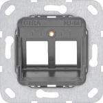 GIRA 560400 Modular Jack MJ-04 2fach 