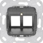 GIRA 560100 Modular Jack MJ-01 2fach 