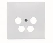 WISI Abdeckplatte 85x85 4-Loch     DW49T 