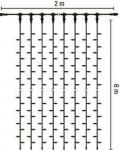 S&H Ersatzstrang f.LED Drape Lite  58298 