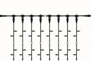 S&H Ersatzstrang f.LED Drape Lite  58317 