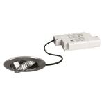 BRUM Einbaustrahler rund 6W nickel  BB03 