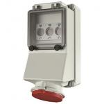 Mennekes 32A5P 6H400V Wanddose IP44 5008 