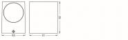 Ledvance Endura Classic Square Down 