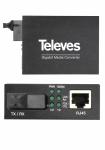 Televes Medienkonverter    MKRJ45-SC1310 