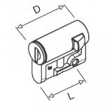 Striebel Profilhalbzylinder     PS832331 