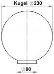 ALBERT Ersatzglas G116 opal     90210116 