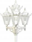 ALBE Mastleuchte 4x75W weiss-gold 672056 