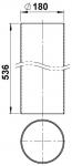 ALBE Acryl -Rohre,180 x 4 mm,   10260255 
