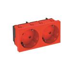 OBO STD-D3S SRO2 Steckdose 33° 2-fach 