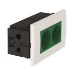 OBO SDE-RW D0GN2 Steckdoseneinheit Modul 