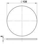 ALBE Einscheibensicherheitsglas 90220338 