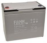 Fiamm Blei-Akku        FIAMM12V/80AH-FGL 