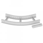 Flachbogen 45  halogenfrei grau 85x300 R 