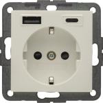 Berker Steckdose SCHUKO/USB AC  48141909 
