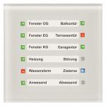MDT SCN-GLED1W.01 Glas LED Anzeige Weiß 