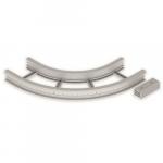  Flachbogen 90  halogenfrei grau 135x400 