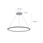 mlight LED-Panel rund D=610mm up 81-2080 
