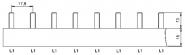 FTG Stift E 12 1-polig 10qmm    ESS11210 