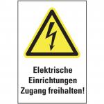HEIN 9005 Warn-Kombischild Elektrische 