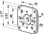 Somfy Universallager             9910040 
