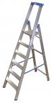 KRAUSE Stufen-Stehleiter Alu      124531 