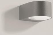 BEGA Wandleuchte silber 3000K   33223AK3 