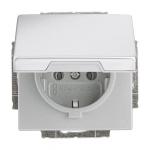 BJ pur edelstahl Schuko Kombi  20EUK-866 