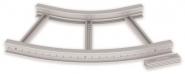 Unex Flachbogen 45  lichtgrau   67617-04 