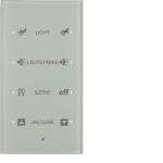 Berker Glas-Sensor 4fach m.     75144930 